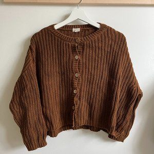 The Simple Folk chunky knit cardigan (two colours)